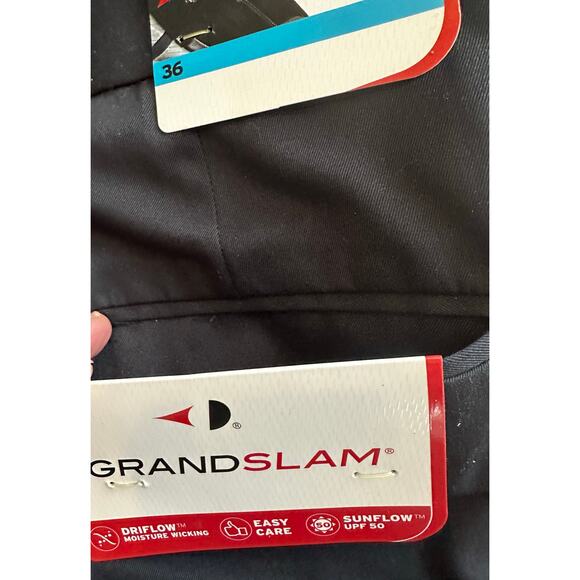 Men's Grandslam Motion Flow golf shorts Size 36 Black - Picture 5 of 9